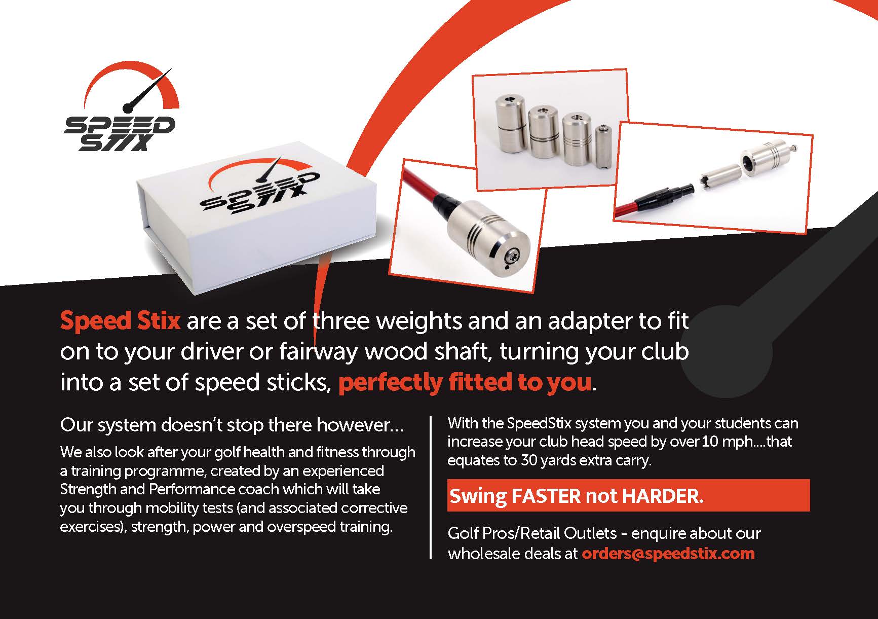 SpeedStix - Golf Speed Sticks Set